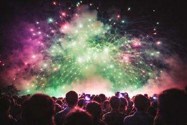feu d'artifice pour une association