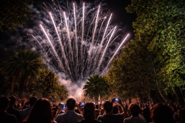 feu d'artifice pour un particulier